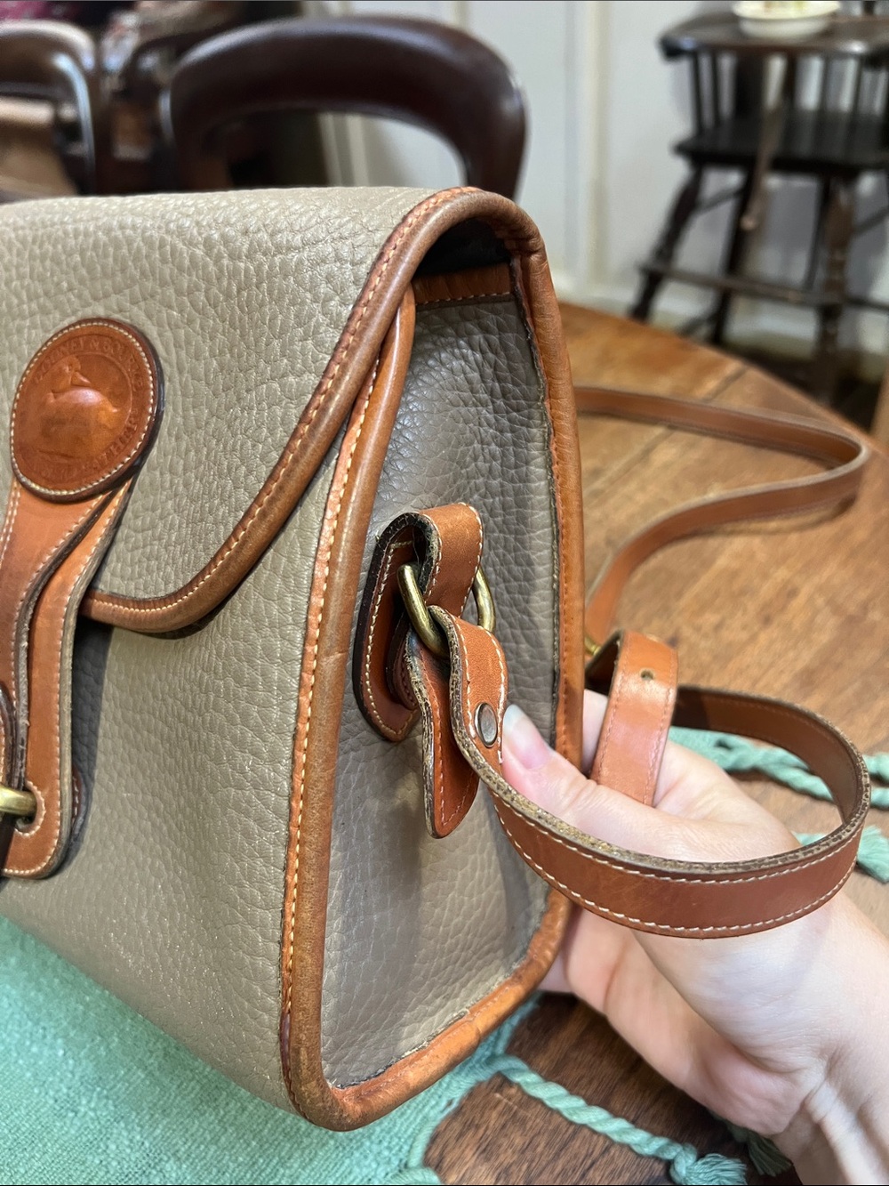 Dooney & Bourke Vintage Essex Pebble Leather Crossbody - Picture 4 of 14